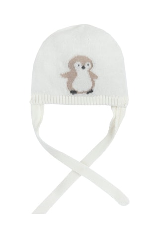 Bonnet aviateur - Blanc