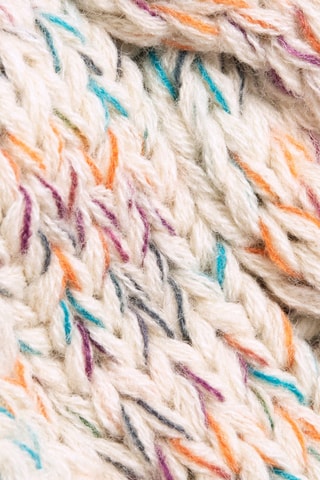 Bonnet - Blanc et fuchsia