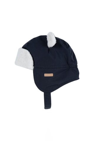 Bonnet aviateur à oreilles Bleu nuit