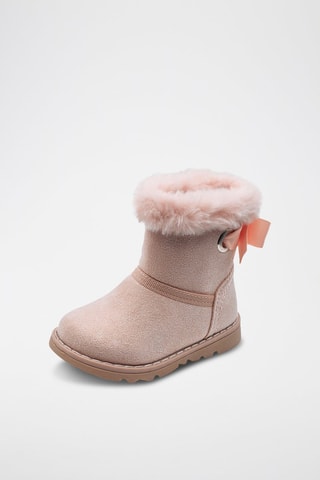 Bottines fourrées - Rose