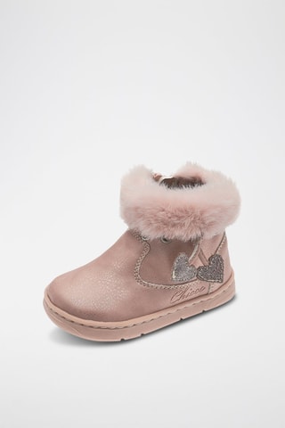 Bottines fourrées - Rose