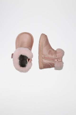 Bottines fourrées - Rose