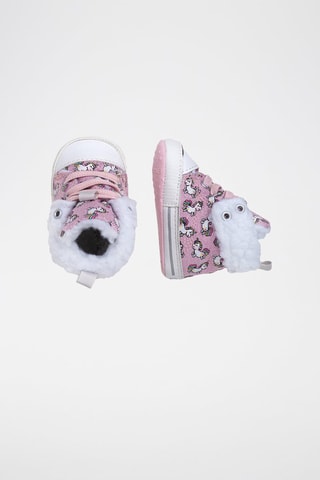 Chaussons fourrés - Rose
