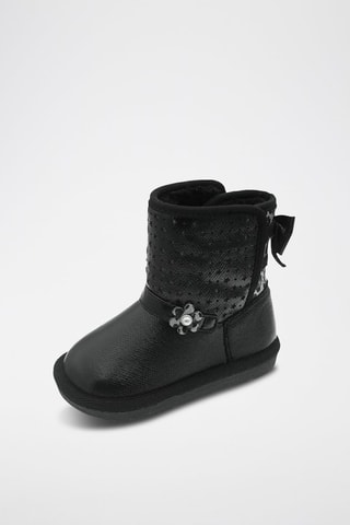 Bottines fourrées - Noir