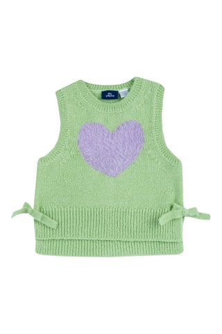 Pull sans manches - Vert clair
