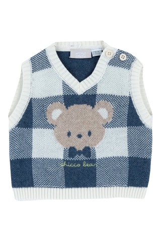 Pull sans manches - Bleu cobalt