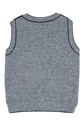Pull sans manches - Bleu marine