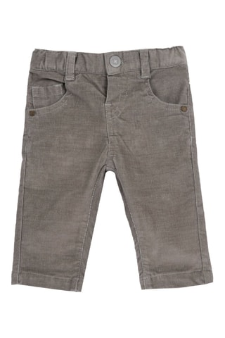 Pantalon en velours - Gris