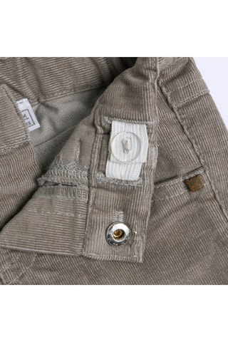 Pantalon en velours - Gris