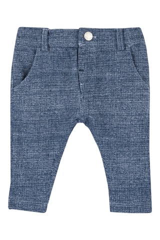 Pantalón - Azul oscuro jaspeado