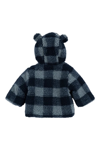 Manteau à capuche - Bleu