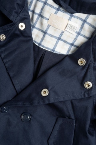 Manteau à capuche - Bleu nuit