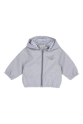 Veste à capuche - Gris clair