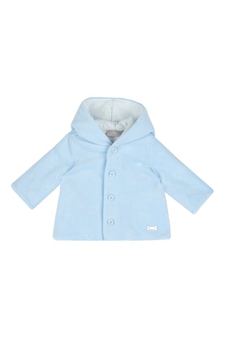 Chaqueta con capucha - Azul