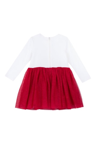 Robe - Blanc et rouge