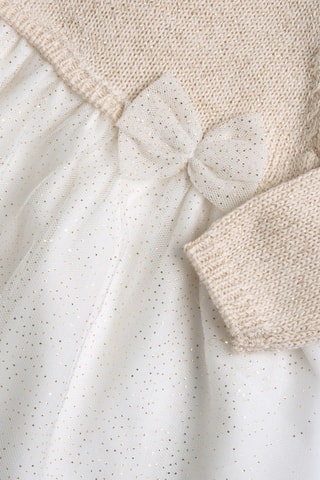 Robe trompe-l’œil - Beige