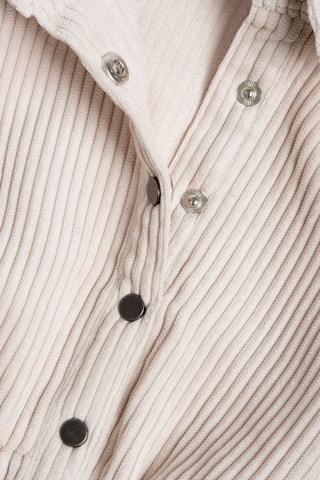 Robe en velours - Beige