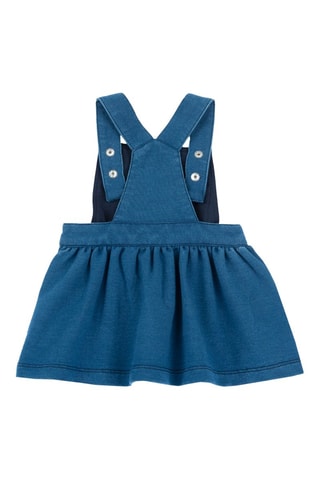 Robe-salopette - Bleu marine