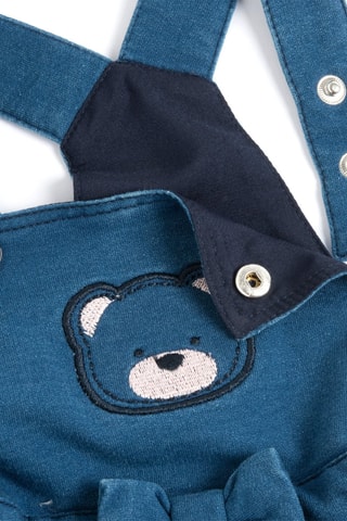 Robe-salopette - Bleu marine