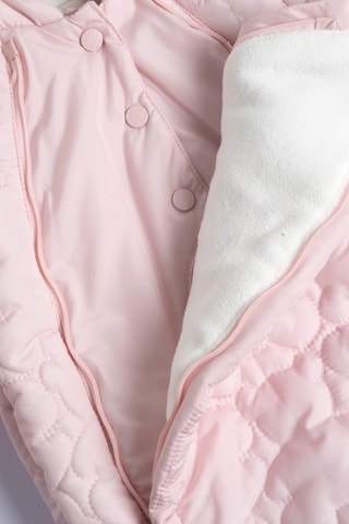 Combipilote à capuche fourrée - Rose