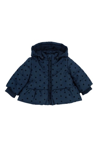 Doudoune à capuche - Bleu marine