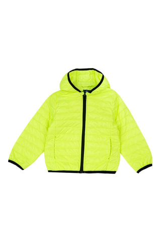 Doudoune à capuche - Jaune clair