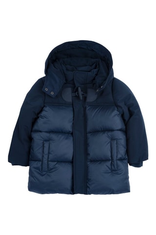 Doudoune à capuche - Bleu marine