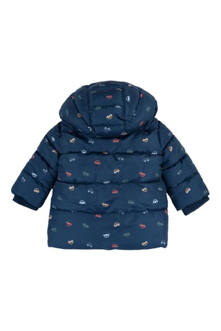 Doudoune à capuche - Bleu marine