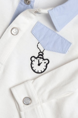 Body polo - Blanco
