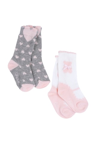 2 paires de chaussettes - Blanc