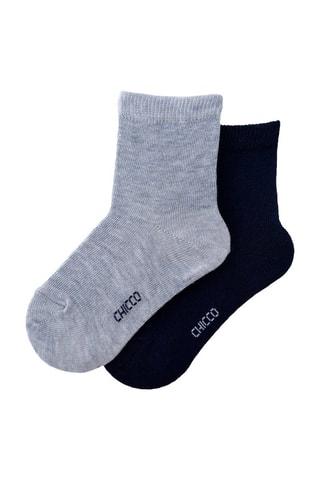 2 paires de chaussettes - Gris