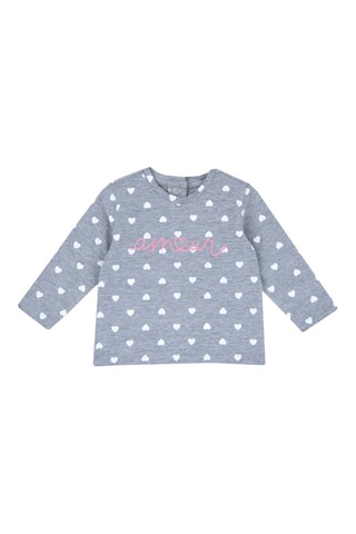 T-shirt - Gris chiné