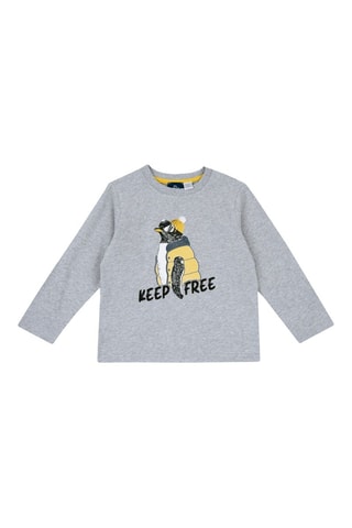 T-shirt - Gris chiné