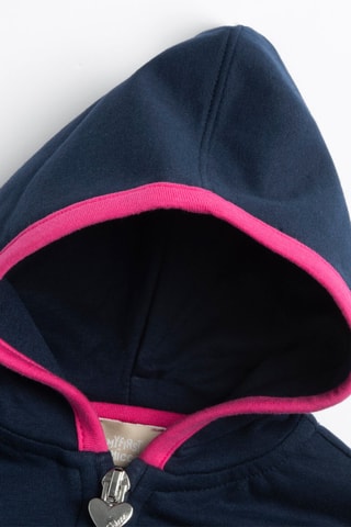 Sweat à capuche - Bleu nuit