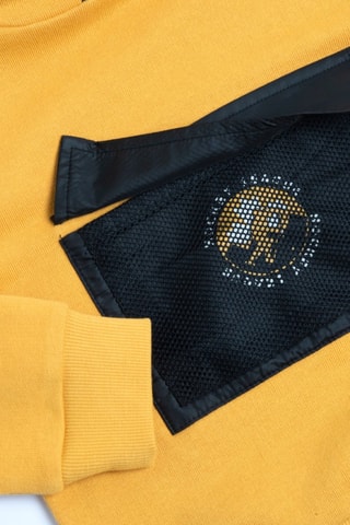 Sweat à capuche - Jaune