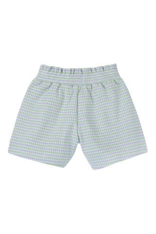 Short - Vert d’eau et mauve