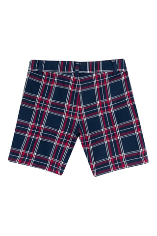 Short - Blanc et bleu marine