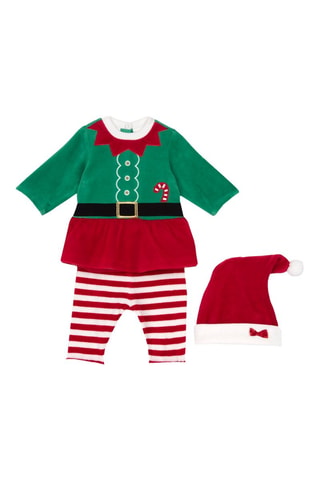 Déguisement elfe de noël - Vert