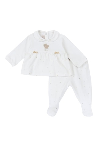 Blouse et pantalon - Blanc