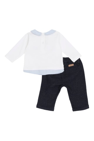 T-shirt et pantalon - Blanc