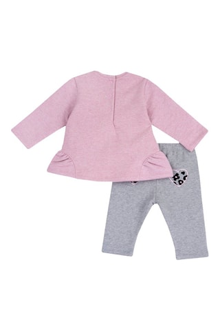 T-shirt et legging - Rose