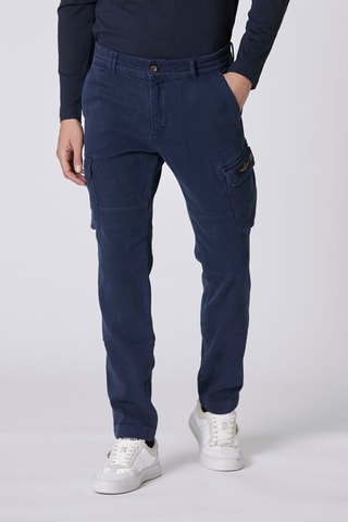 Pantalón cargo - Azul