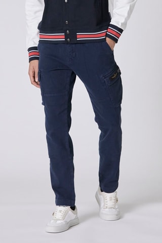 Pantalón cargo - Azul