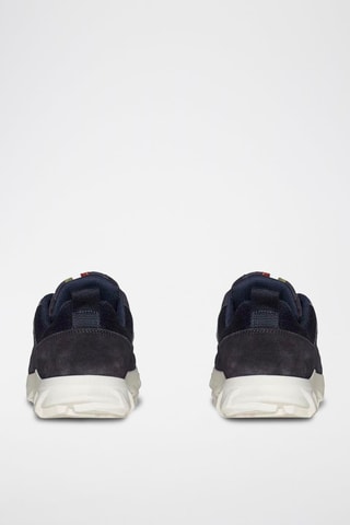 Zapatillas de piel - Azul marino