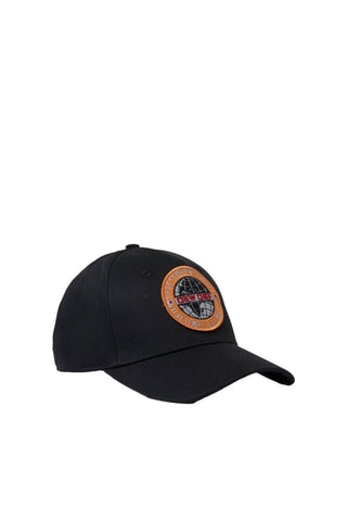 Gorra - Negro, rojo y naranja
