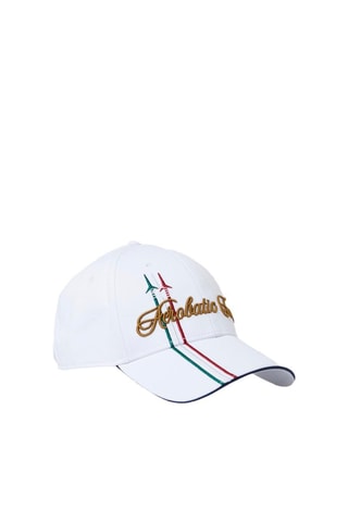 Gorra - Blanco, verde y dorado