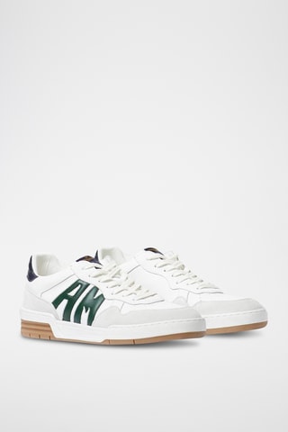 Zapatillas de piel - Blanco
