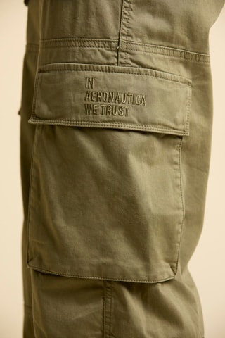 Pantalón de tiro alto - Verde oscuro