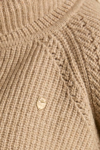 Jersey de lana y cachemir - Camel