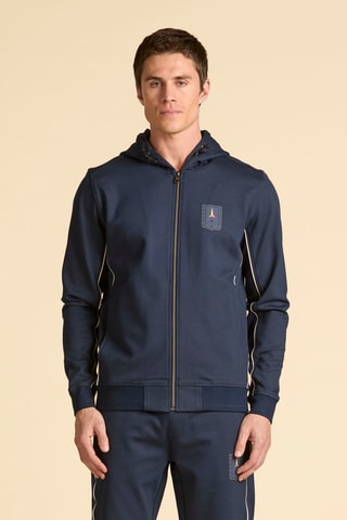 Sudadera con capucha - Azul marino